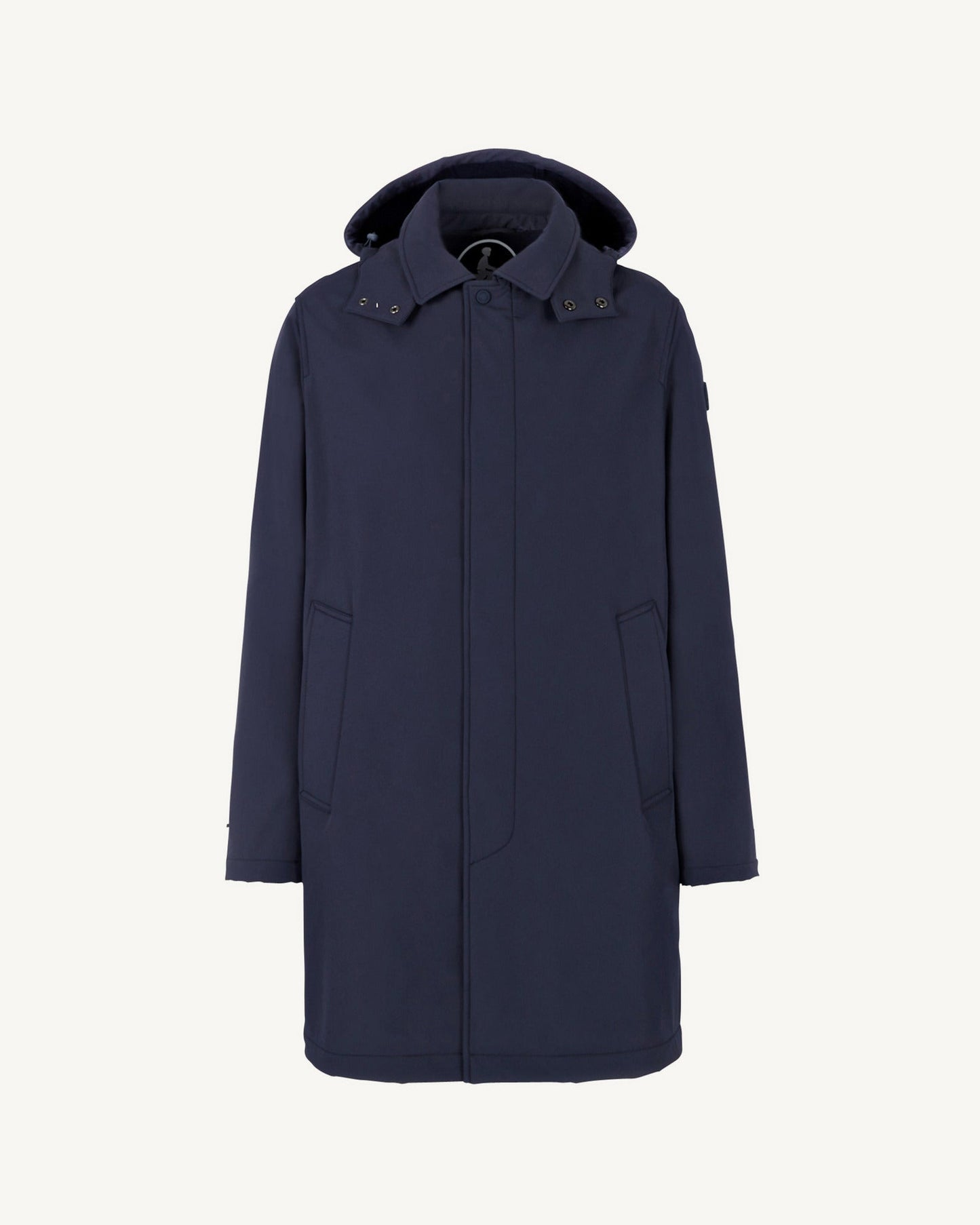 Imperméable à capuche amovible Marine Athenes