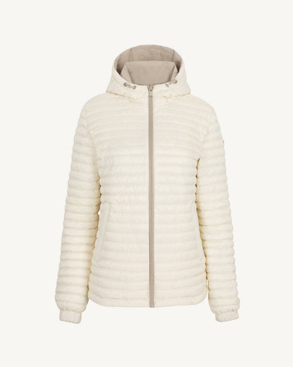 Doudoune réversible à capuche Ultralight Beige/Argile Bangkok 2.0