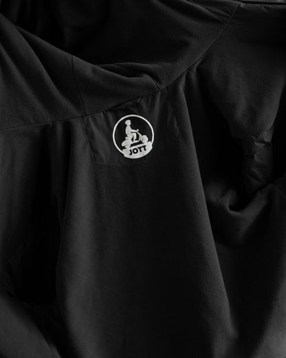 Imperméable long doublé polaire Noir Glendale Polar