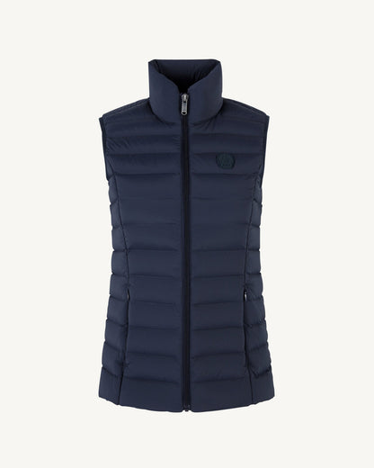 Doudoune sans manches stretch Marine Grenada